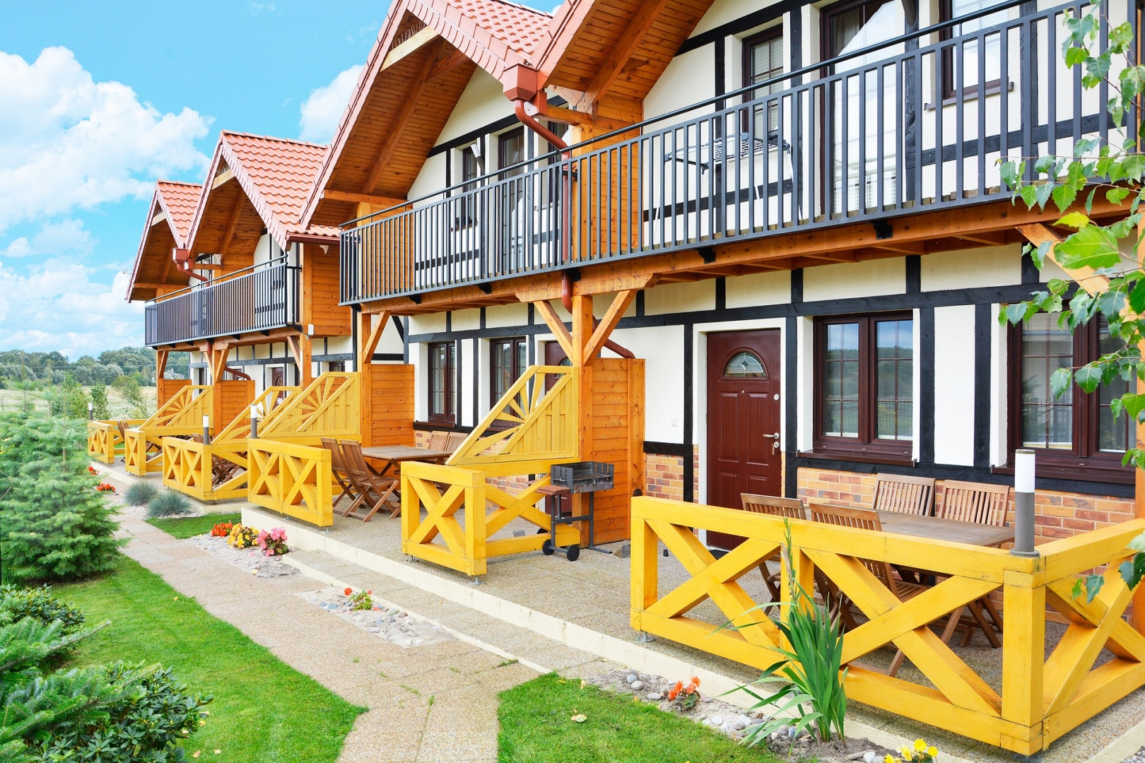 Comfortable apartments in Dębina
